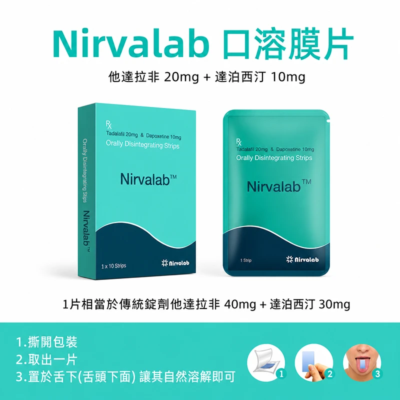 Nirvalab 雙效口溶膜 30mg 細節圖2