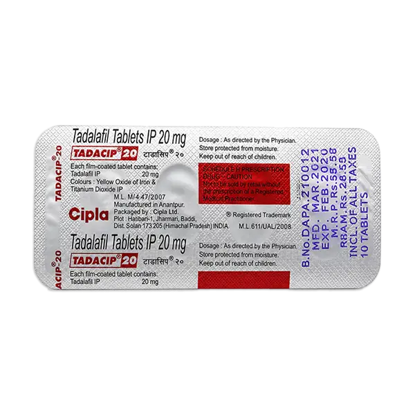 Tadarise 20mg 犀利士學名藥 細節圖2